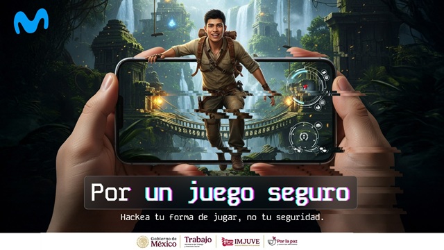 Campaña Movistar con IMJUVE para promover la seguridad dígital en juegos